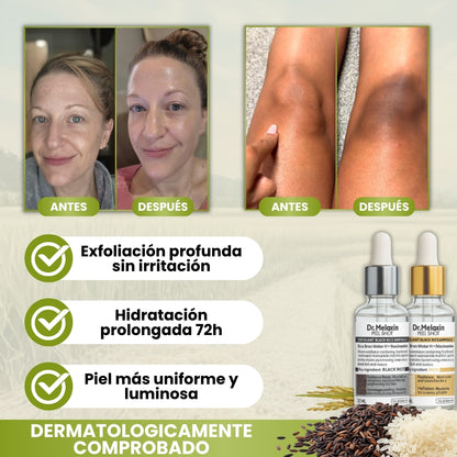 DrMelaxin™ | Sérum de Arroz Blanco & Arroz Negro 30ml